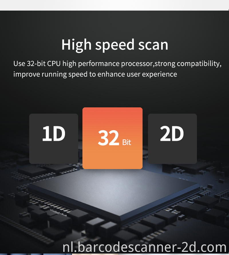 Barcode -scanneronderdelenlezer handheld Android 32 bit Barcode scanner parts Reader Handheld Android 32 Bit